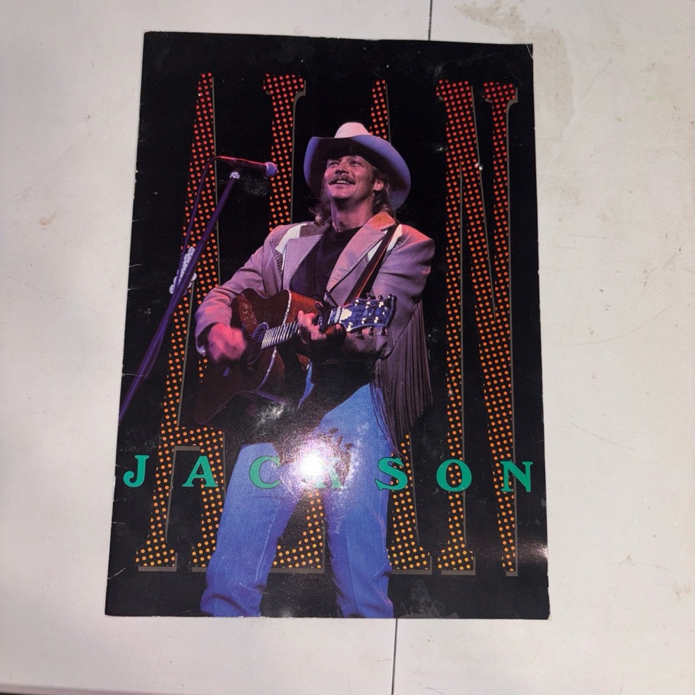 Vintage 1994 Alan Jackson Concert Poster